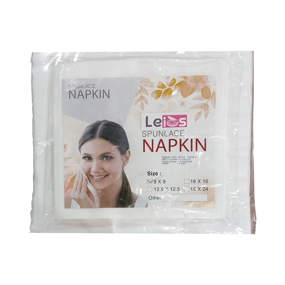 Leios Disposable Facial Napkins(90 Each) - Image 1