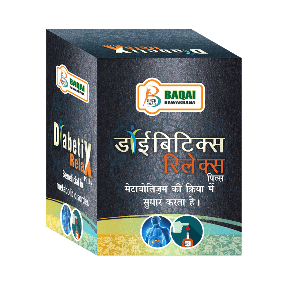 Baqai Diabetix Relax Pills