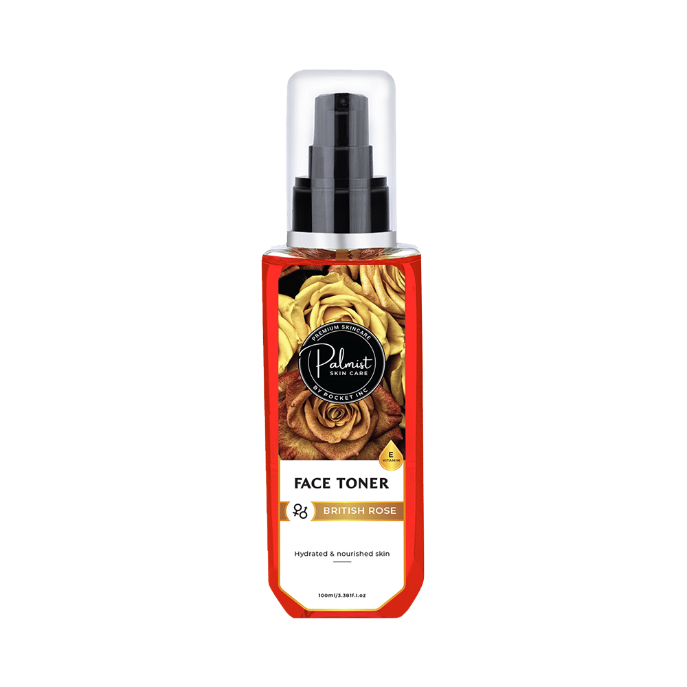 Palmist Face Toner British Rose - Image 1