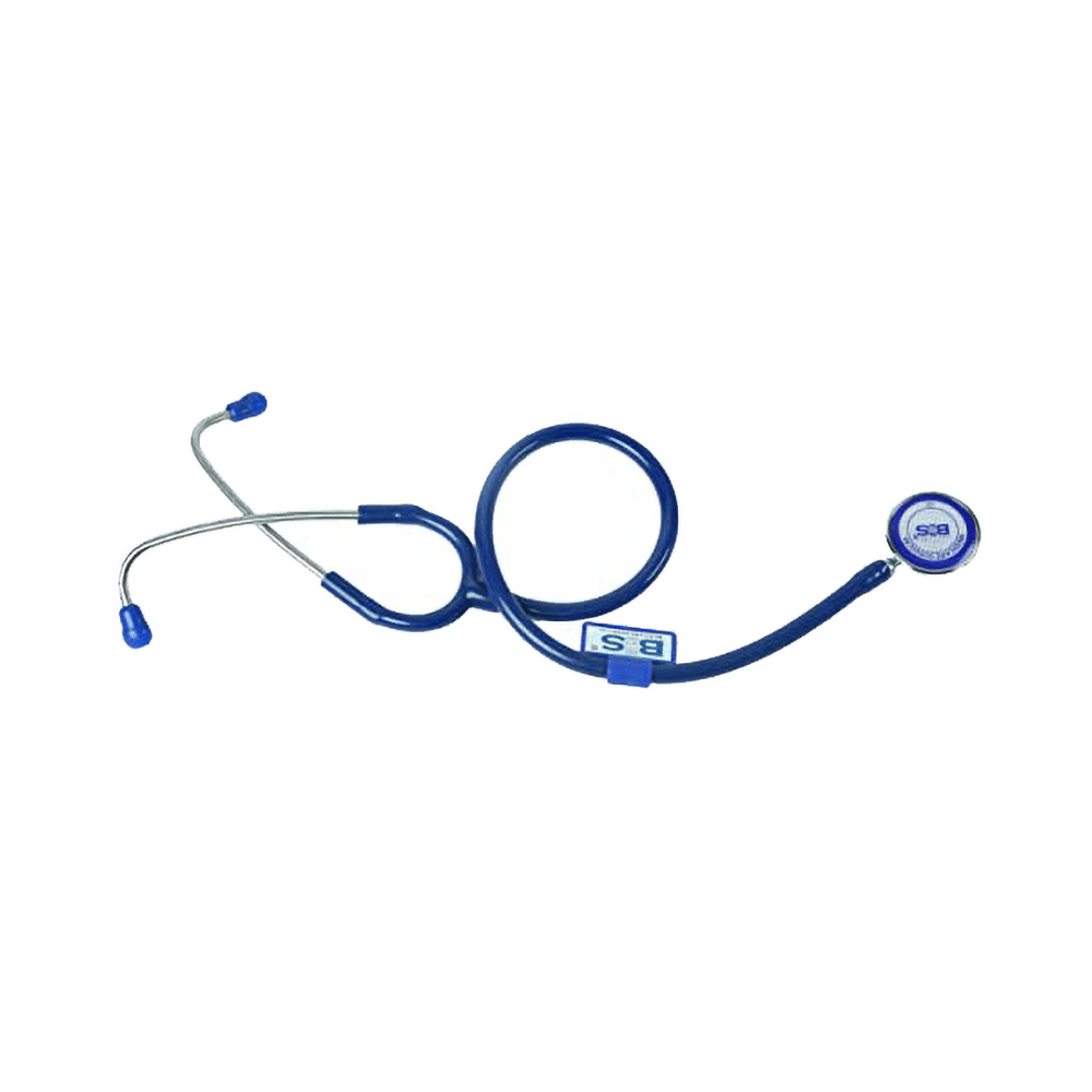 Bos Medicare Surgical Micro Tone Model (Bosm 18) Stethoscope Blue