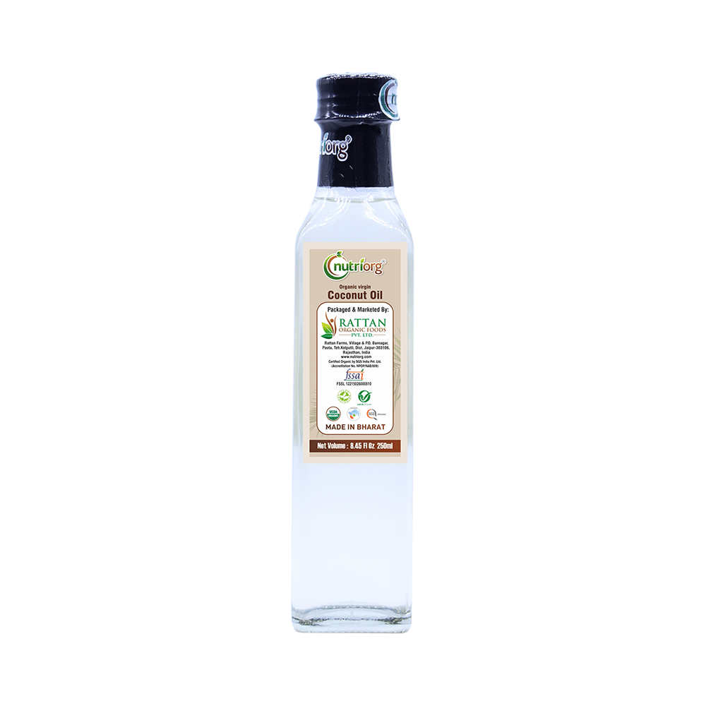 Nutriorg Cold Pressed Organic Coconut Virgin Oil - Image 3