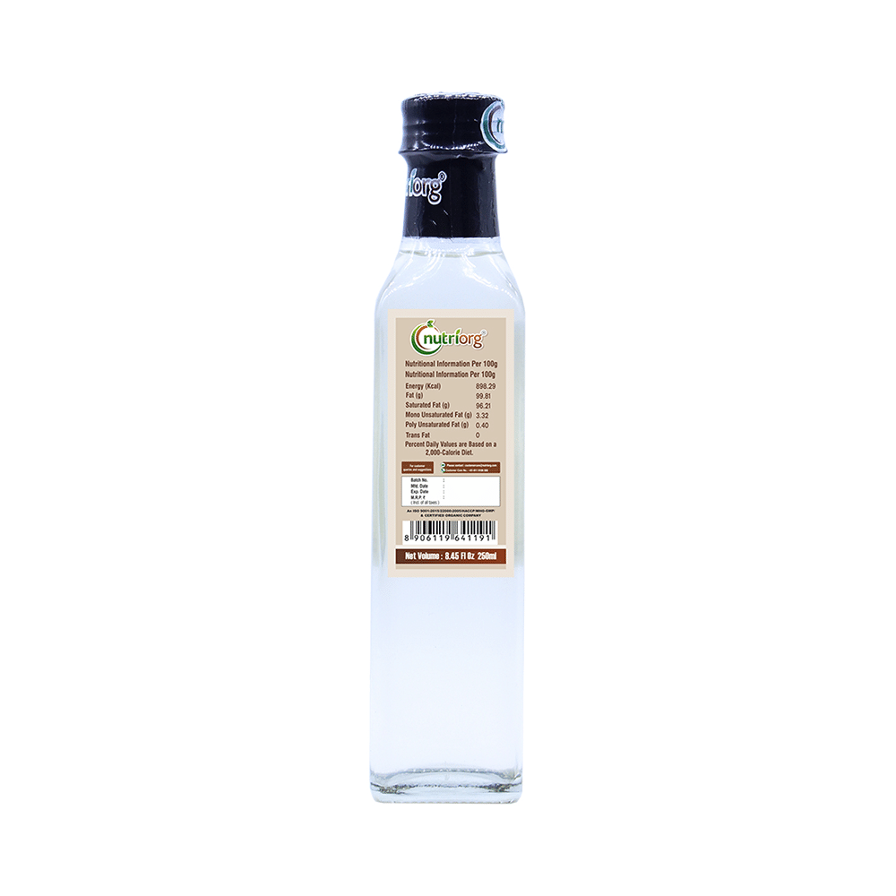 Nutriorg Cold Pressed Organic Coconut Virgin Oil - Image 4