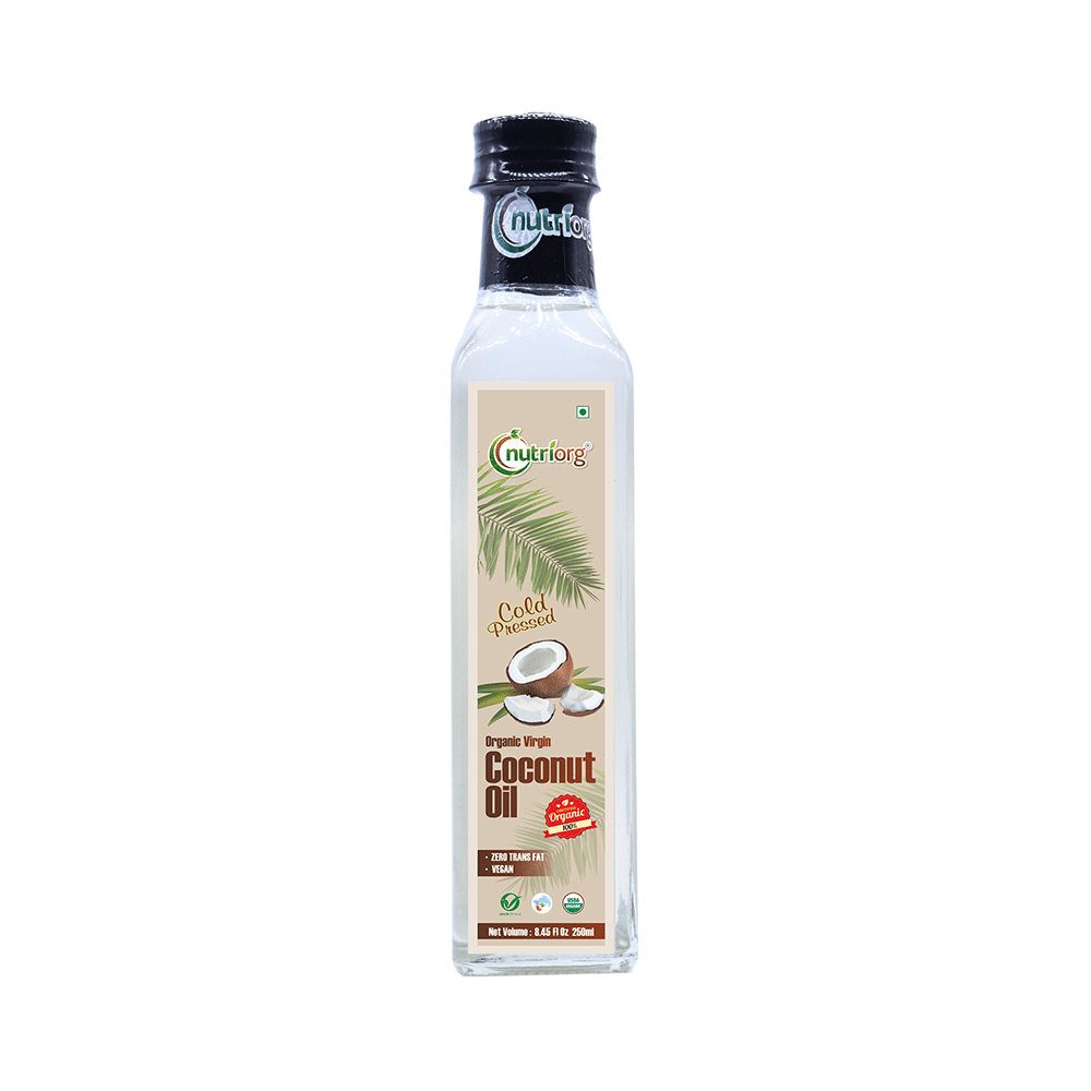 Nutriorg Cold Pressed Organic Coconut Virgin Oil - Image 1