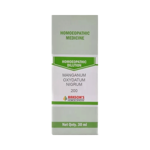 Bakson's Homeopathy Manganum Oxydatum Nigrum Dilution 200 - Image 1