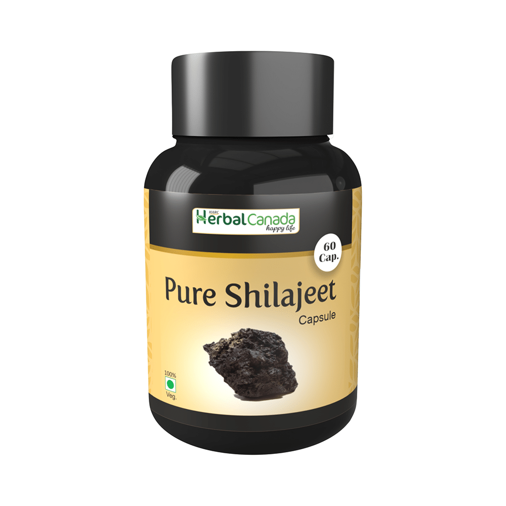 Herbal Canada Pure Shilajeet Capsule - Image 1