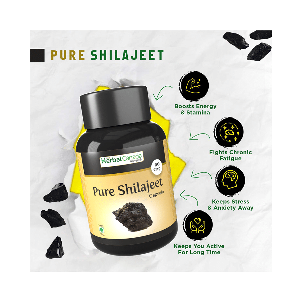 Herbal Canada Pure Shilajeet Capsule - Image 4
