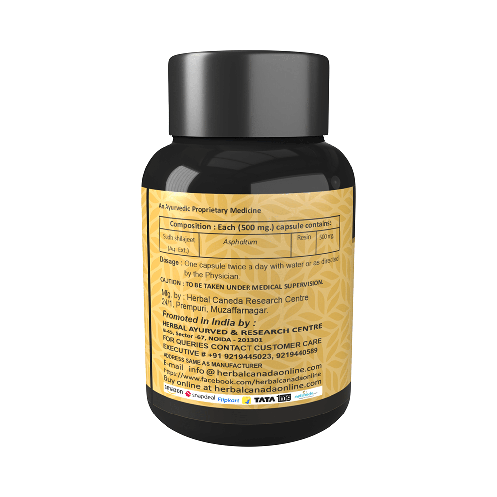 Herbal Canada Pure Shilajeet Capsule - Image 2