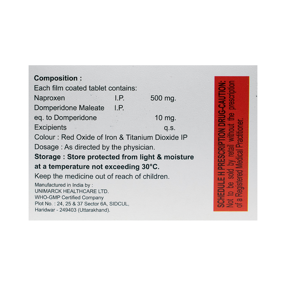 Napdol 500mg Tablet - Image 2