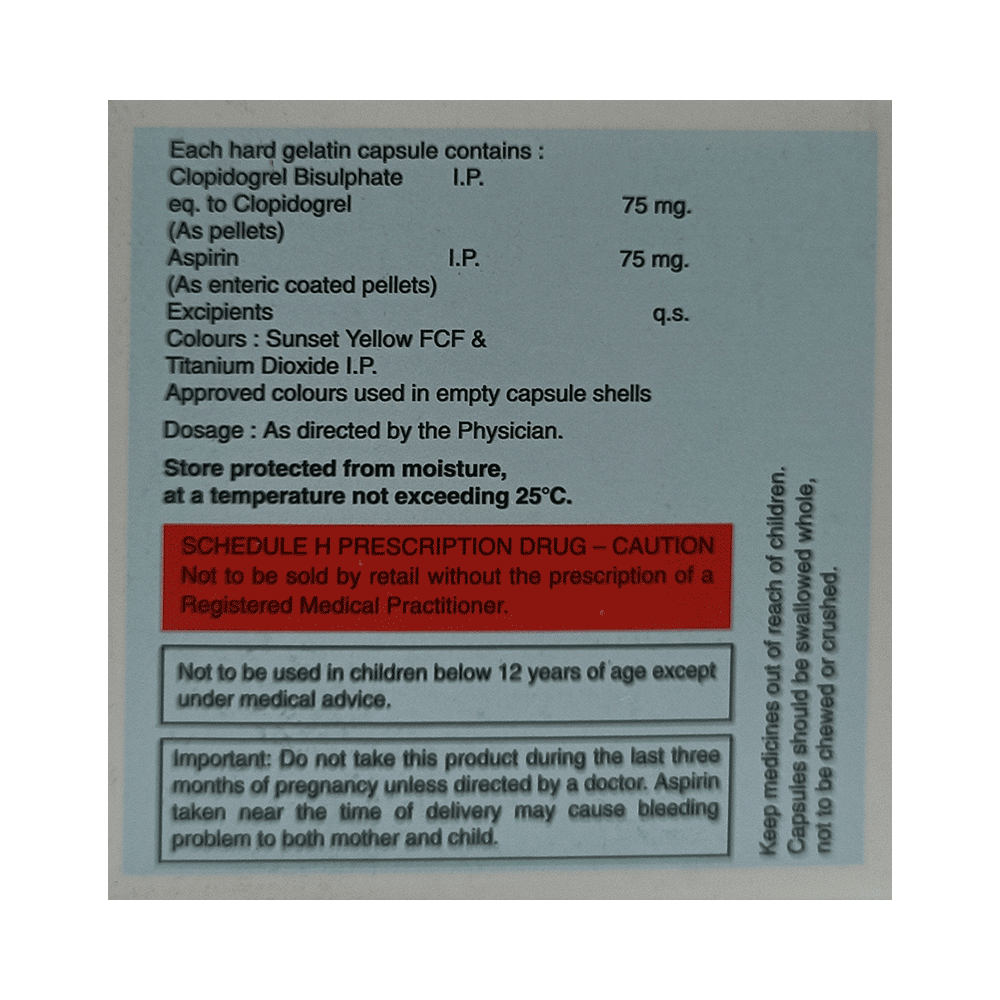 Clopiden A 75 Capsule - Image 2