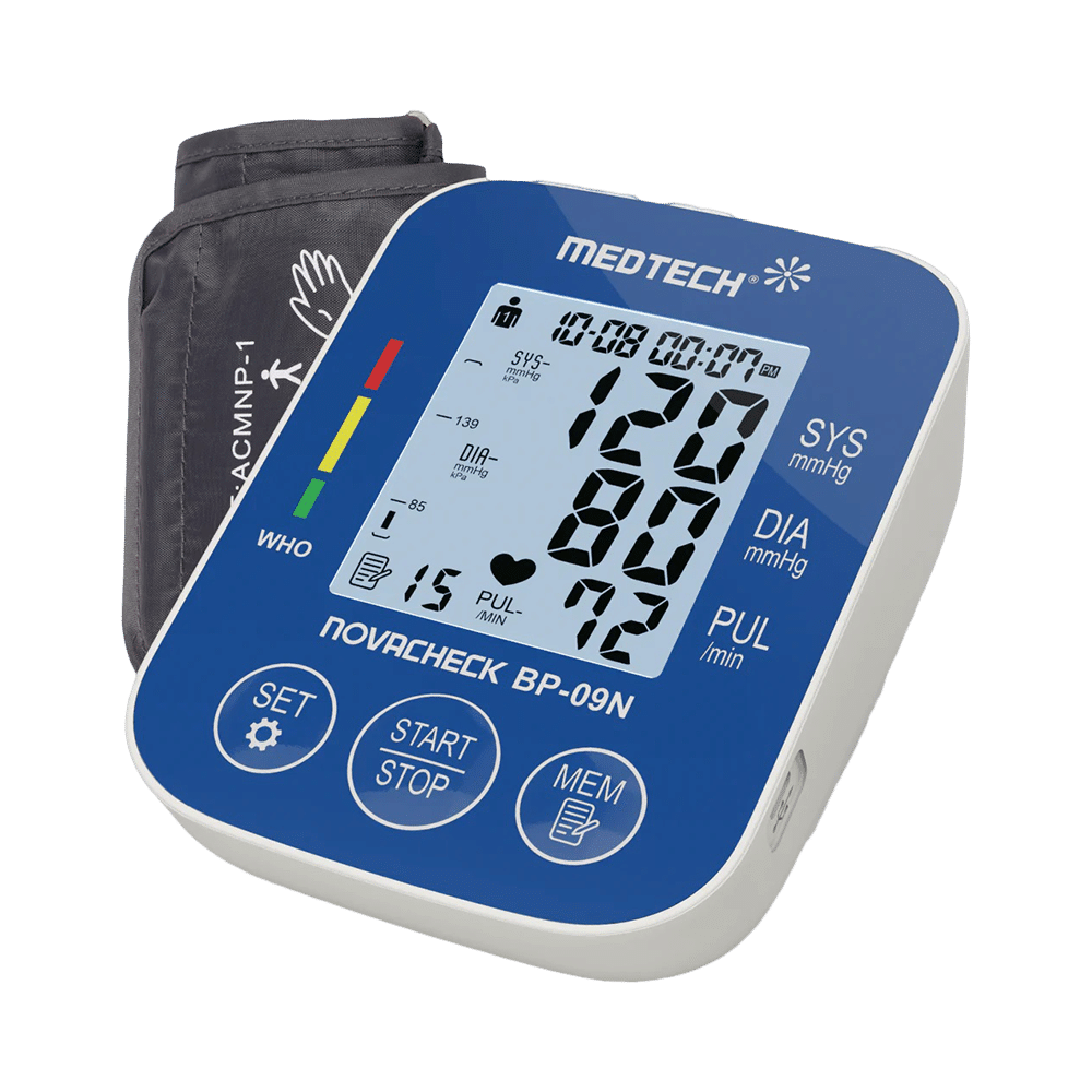 Medtech BP 09N Novacheck BP Monitor with Backlight - Image 1