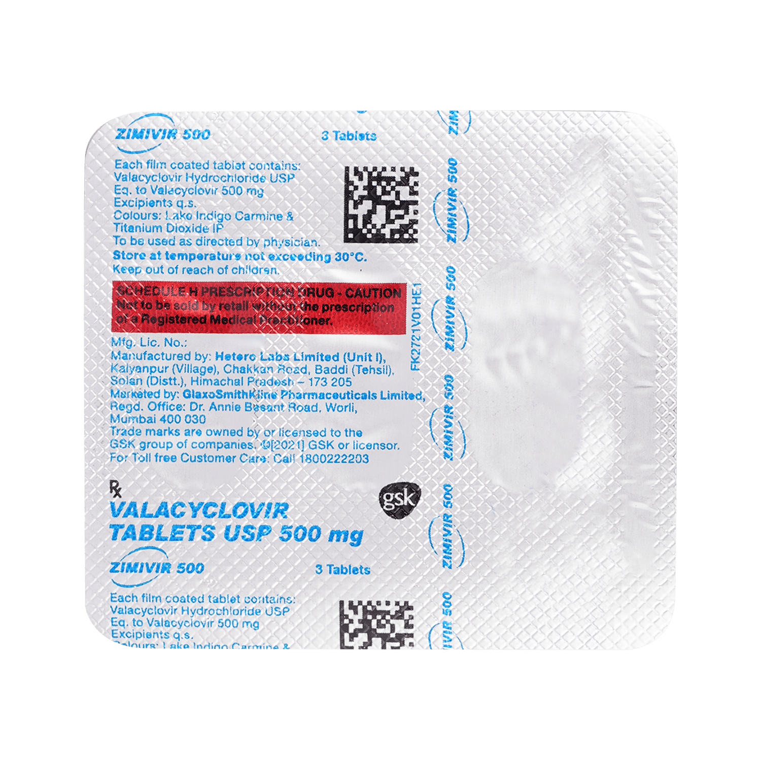 Zimivir 500 Tablet - Image 6