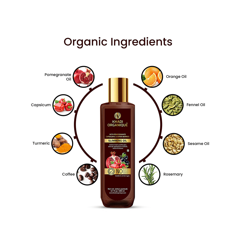 Khadi Organique Slimming Oil - Image 4