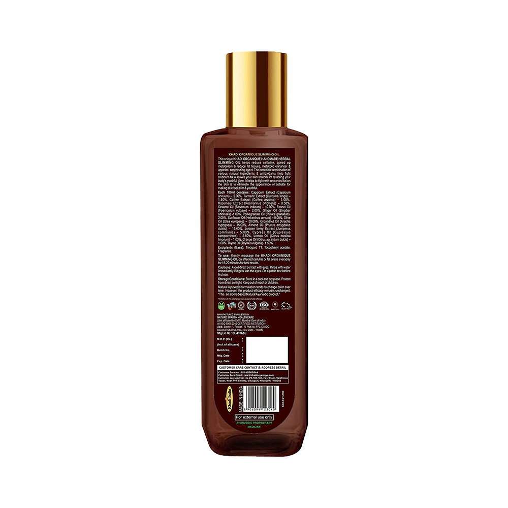 Khadi Organique Slimming Oil - Image 2