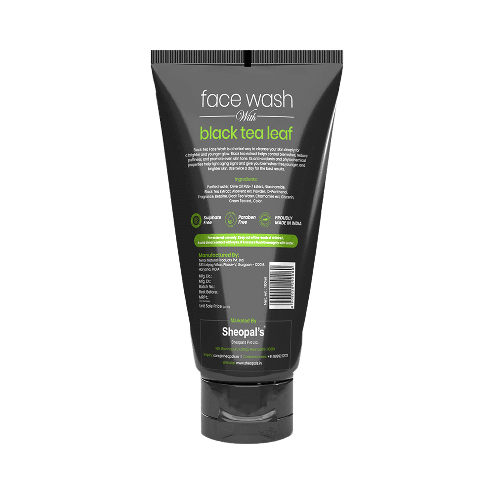 Sheopal's Black Tea Face Wash - Image 2