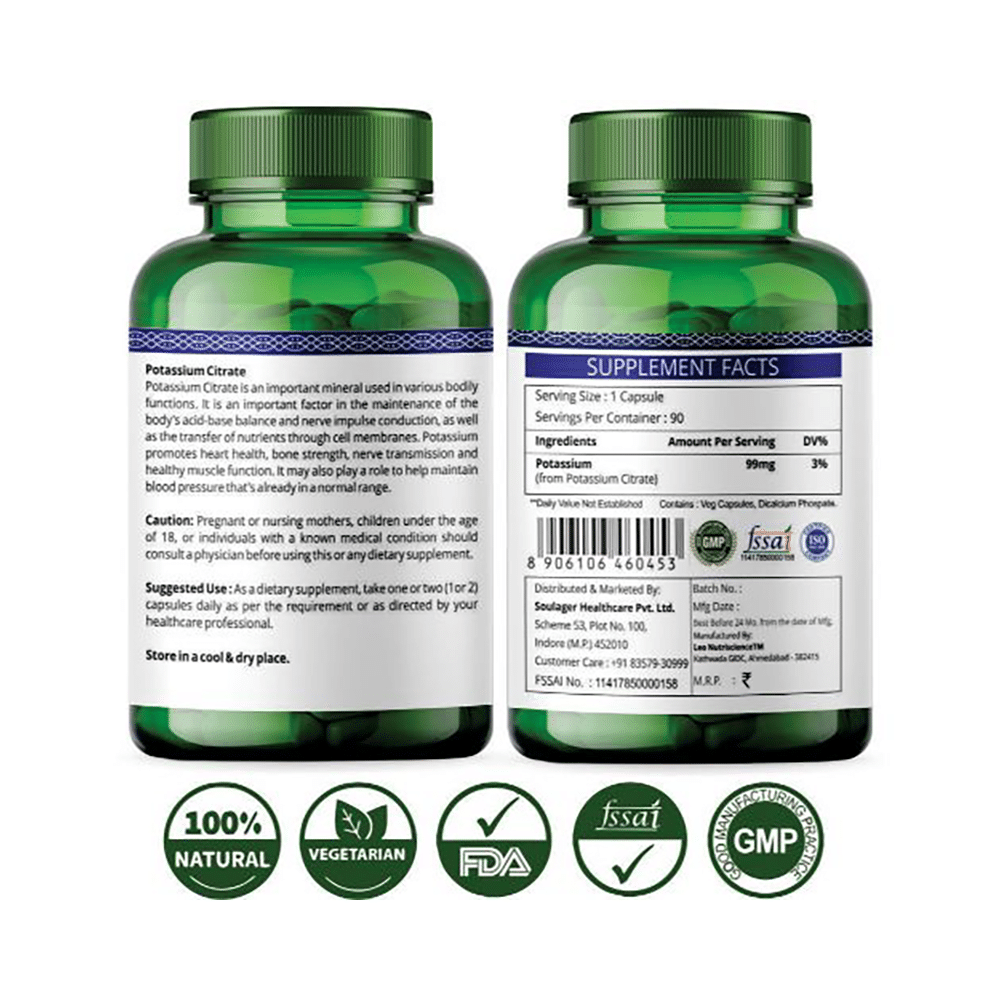 Simply Herbal Potassium Citrate Capsule - Image 2