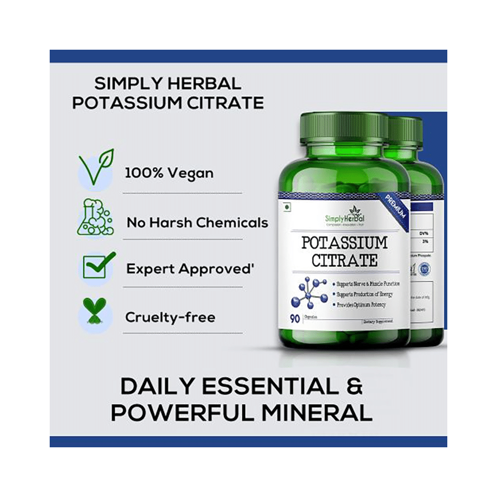 Simply Herbal Potassium Citrate Capsule - Image 5