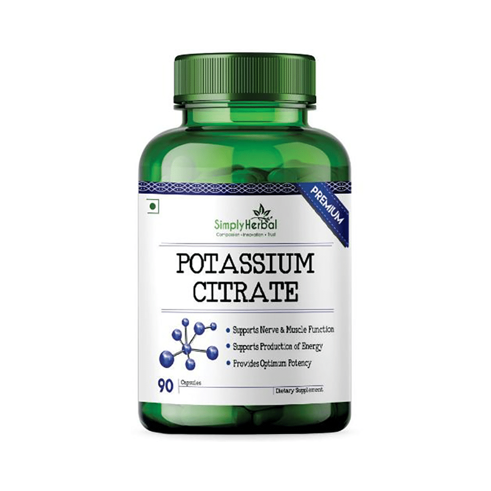 Simply Herbal Potassium Citrate Capsule - Image 1