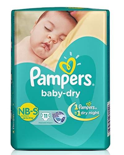Pampers Baby-Dry New Born to Small Diaper NB-S - Image 1