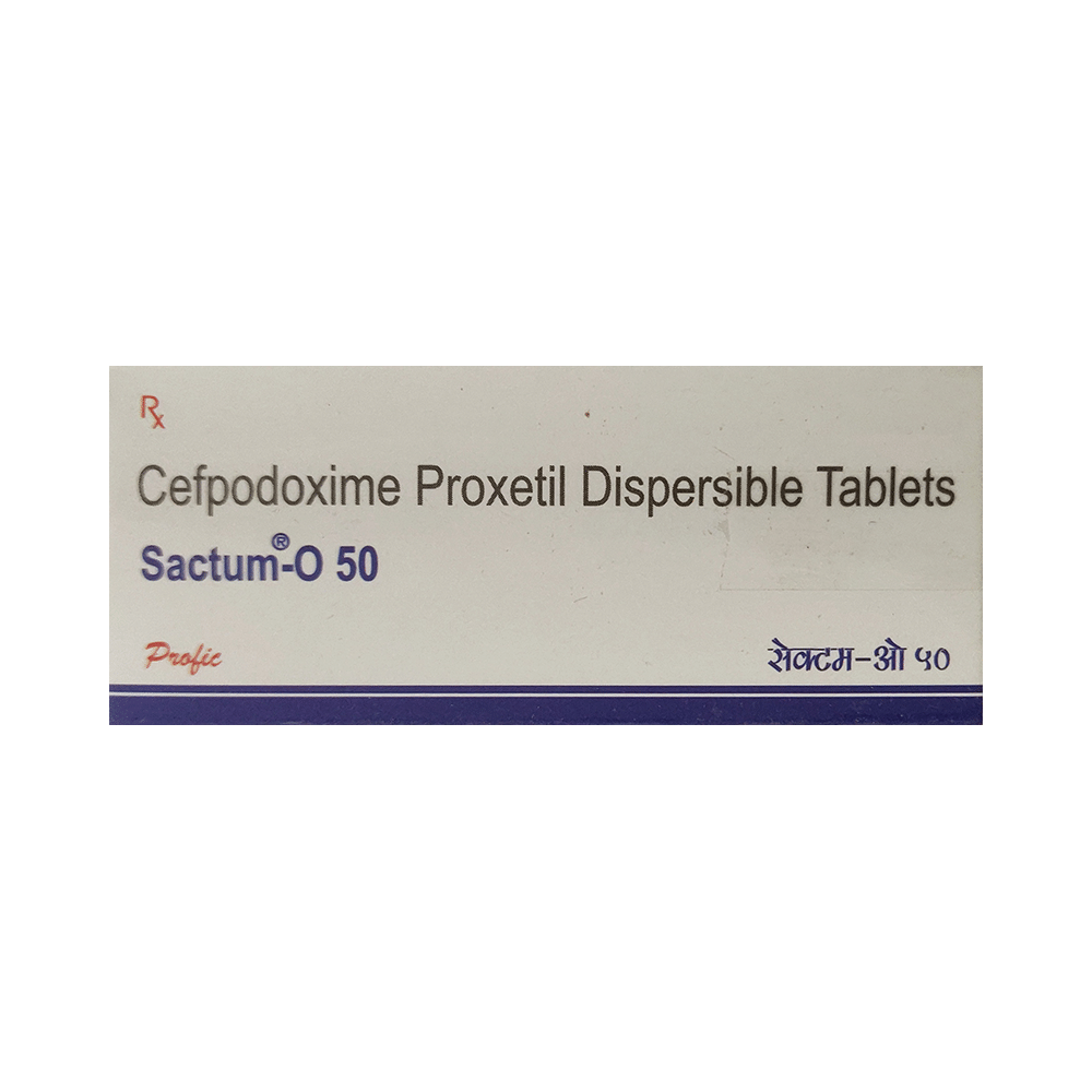Sactum-O 50 Tablet DT - Image 1
