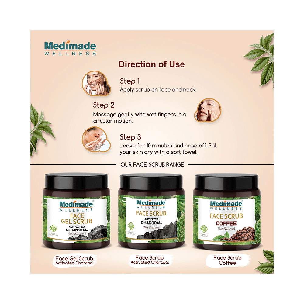 Medimade Wellness Coffee Face Scrub (100gm Each) - Image 5