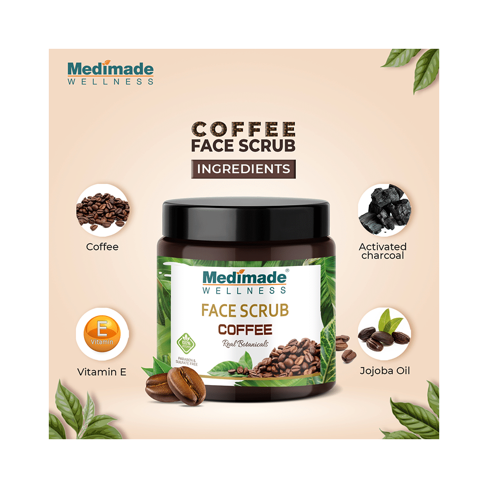 Medimade Wellness Coffee Face Scrub (100gm Each) - Image 2