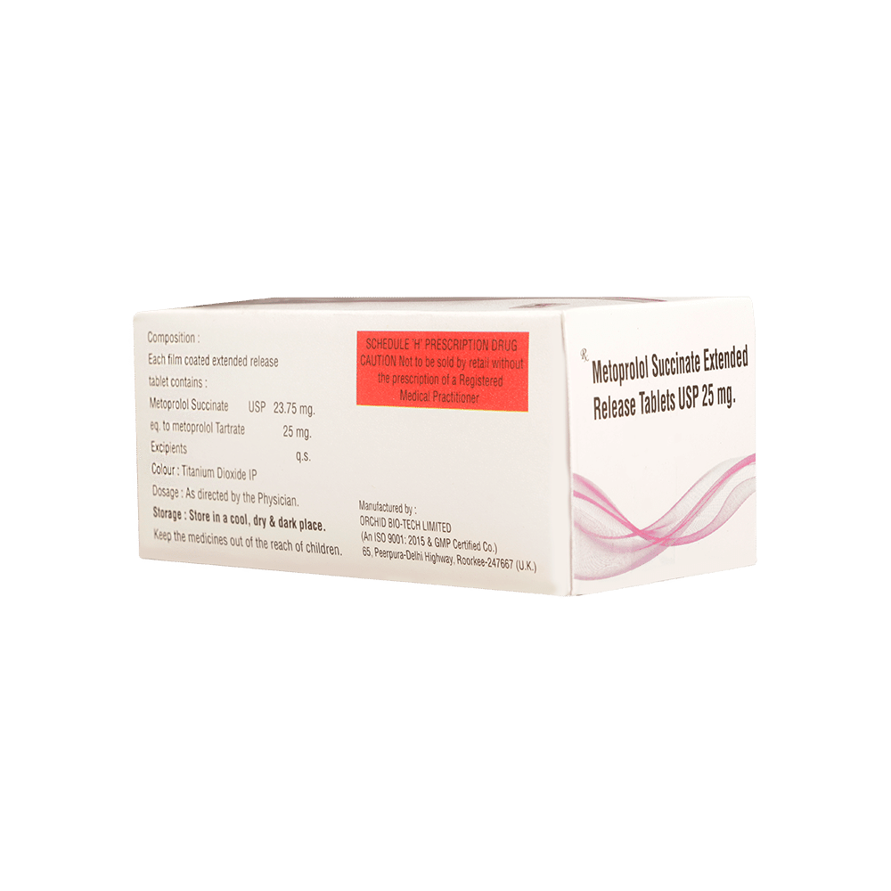 Genericart Metoprolol Succinate 25mg Tablet ER - Image 2