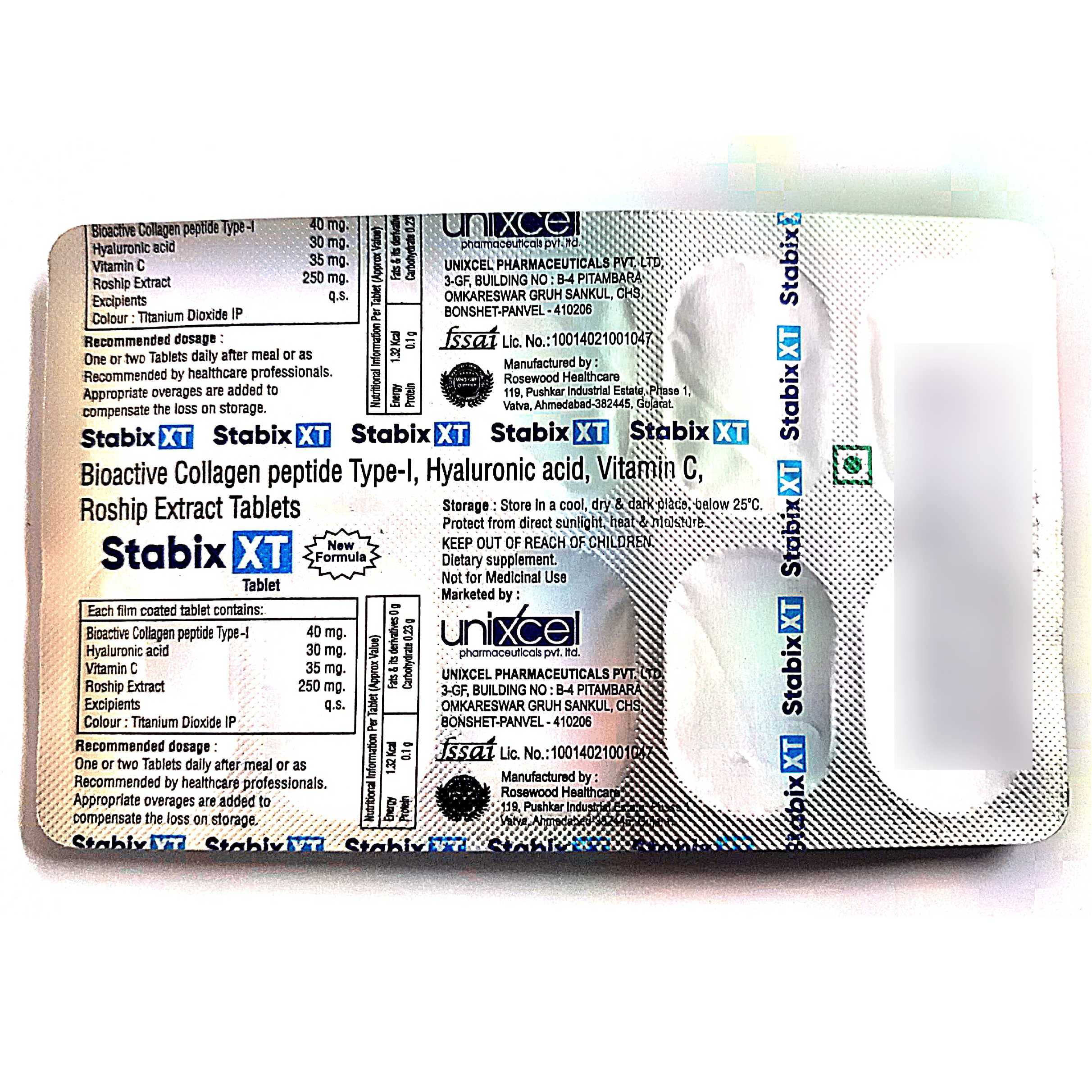 Unixcel Stabix XT Tablet (10 Each) - Image 3