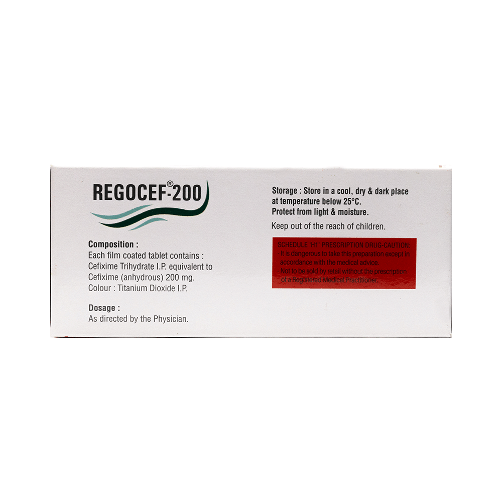 Regocef 200 Tablet - Image 2