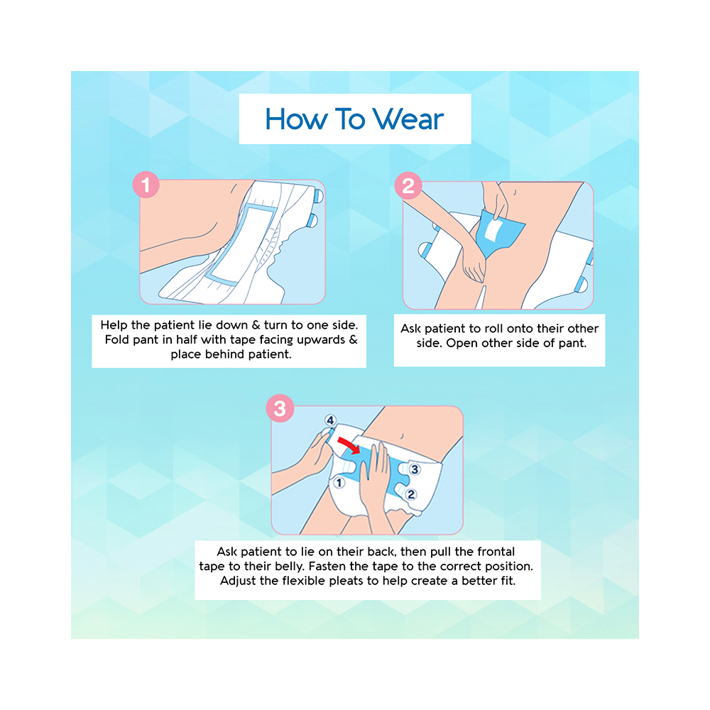 Arokleen Disposable Adult Diaper (10 Each) Large - Image 8