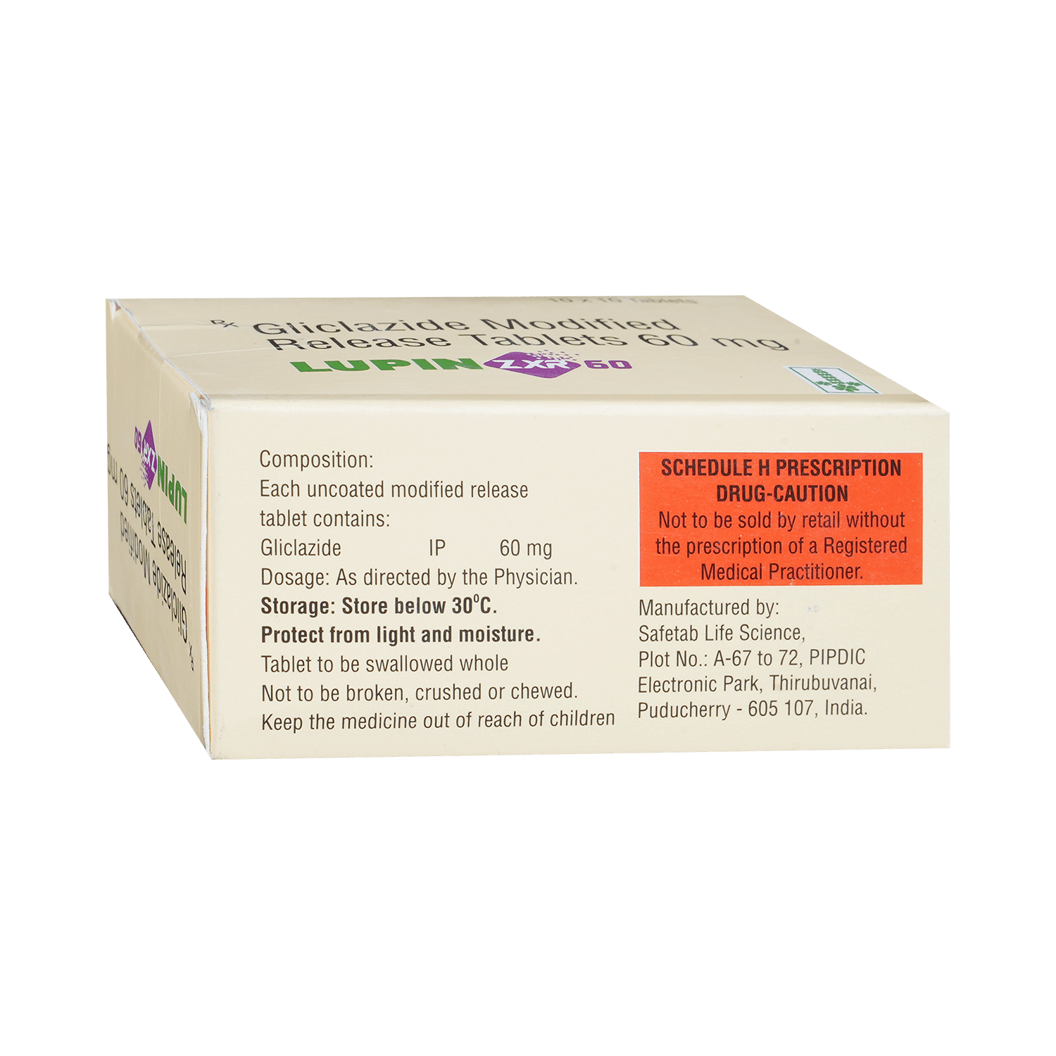Lupin ZXR 60 Tablet - Image 3