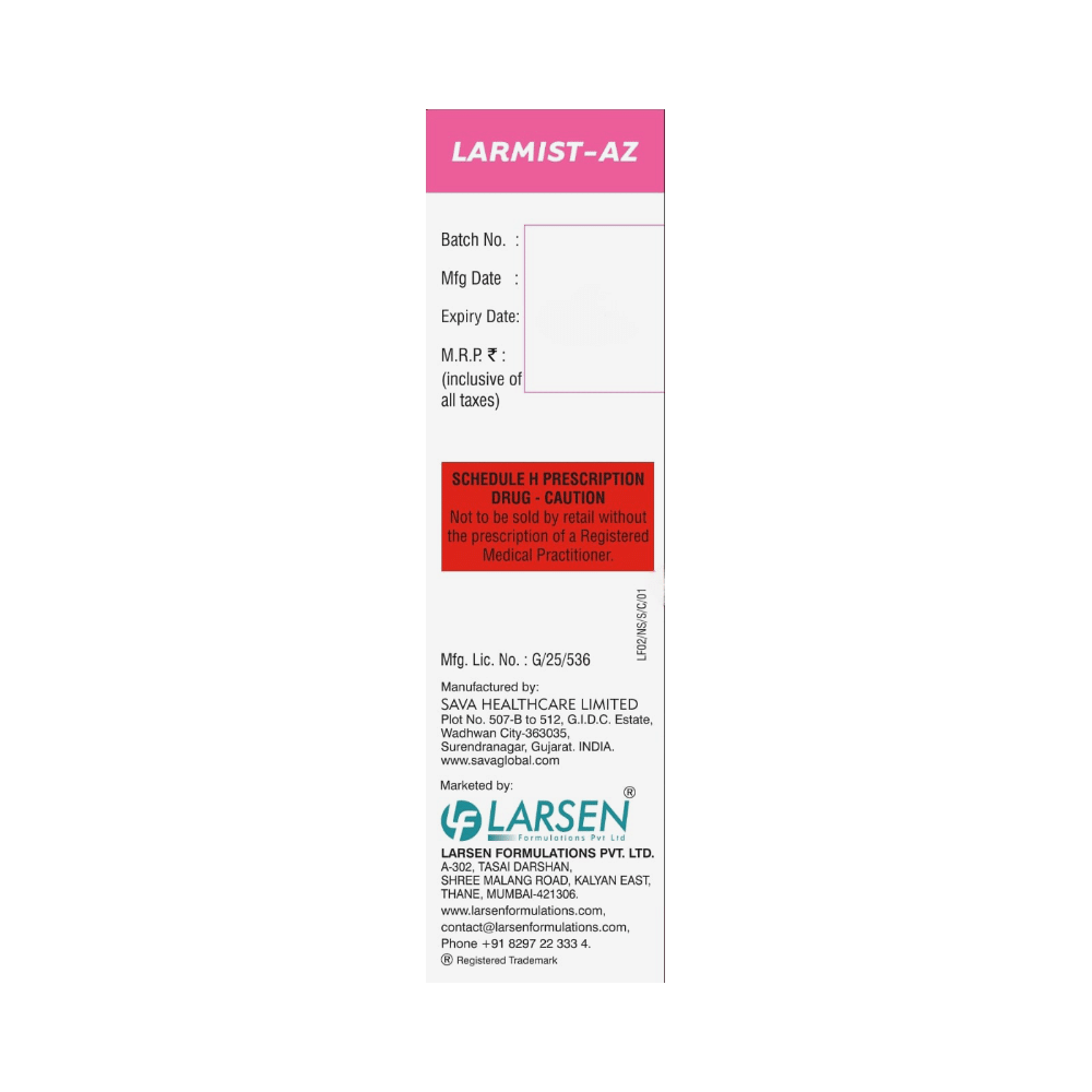 Larmist-AZ Nasal Spray - Image 3