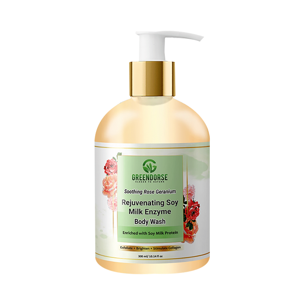 Greendorse Rejuvenating Soy Milk Enzyme Body Wash - Image 1