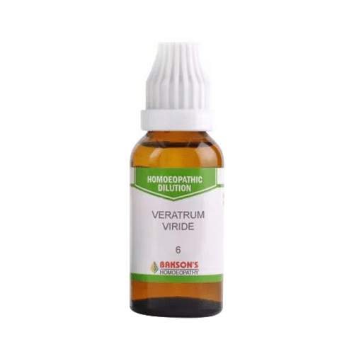 Bakson's Homeopathy Veratrum Viride  Dilution 6 - Image 4