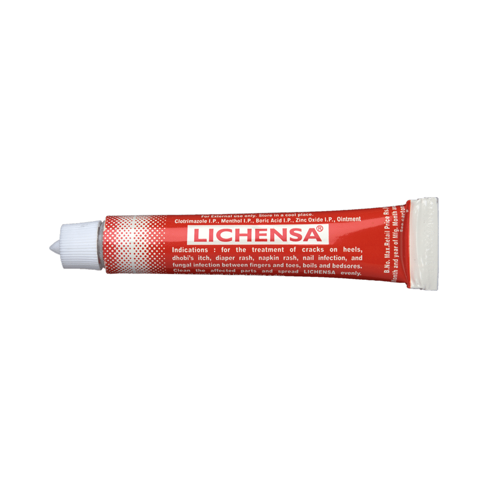 Lichensa Ointment for Cracked Heels, Diaper/ Napkin Rash, Nail & Fungal Infection - Image 3