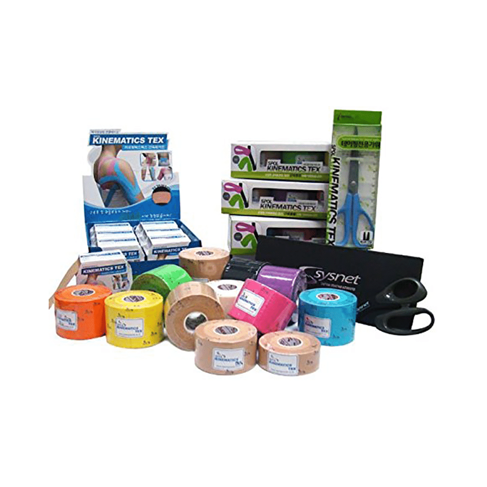 Spol Kinematics Tex Sports Muscle Blue Tape - Image 3