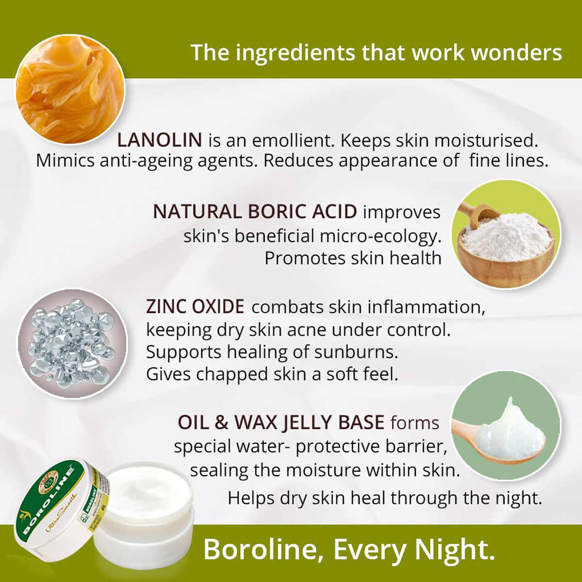 Boroline Ultra Smooth Cream 40 gm - Image 2