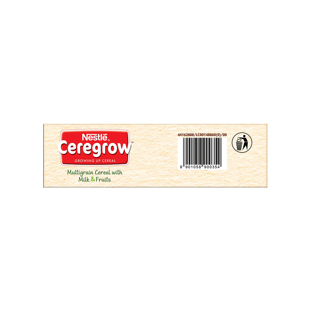 Nestle Ceregrow Multigrain Cereal with Milk & Fruits (from 3 to 6 Years) | For Immunity & Nutrition - Image 4
