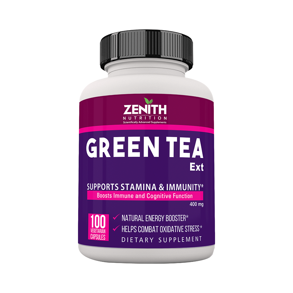 Zenith Nutrition Green Tea Extract 400mg Capsule - Image 1