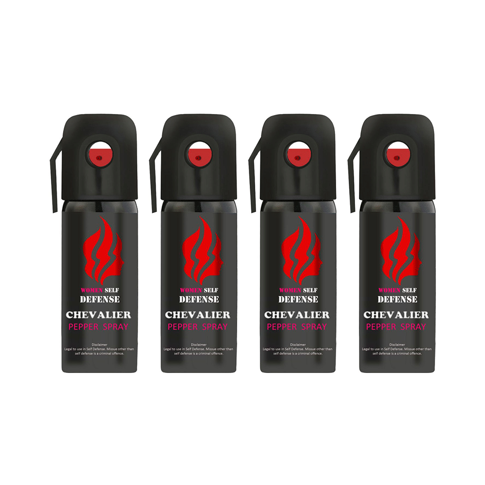 Chevalier Women Self Defense Pepper Spray (55ml Each)