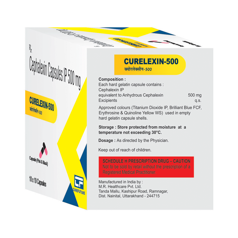 Curelexin 500 Capsule - Image 2