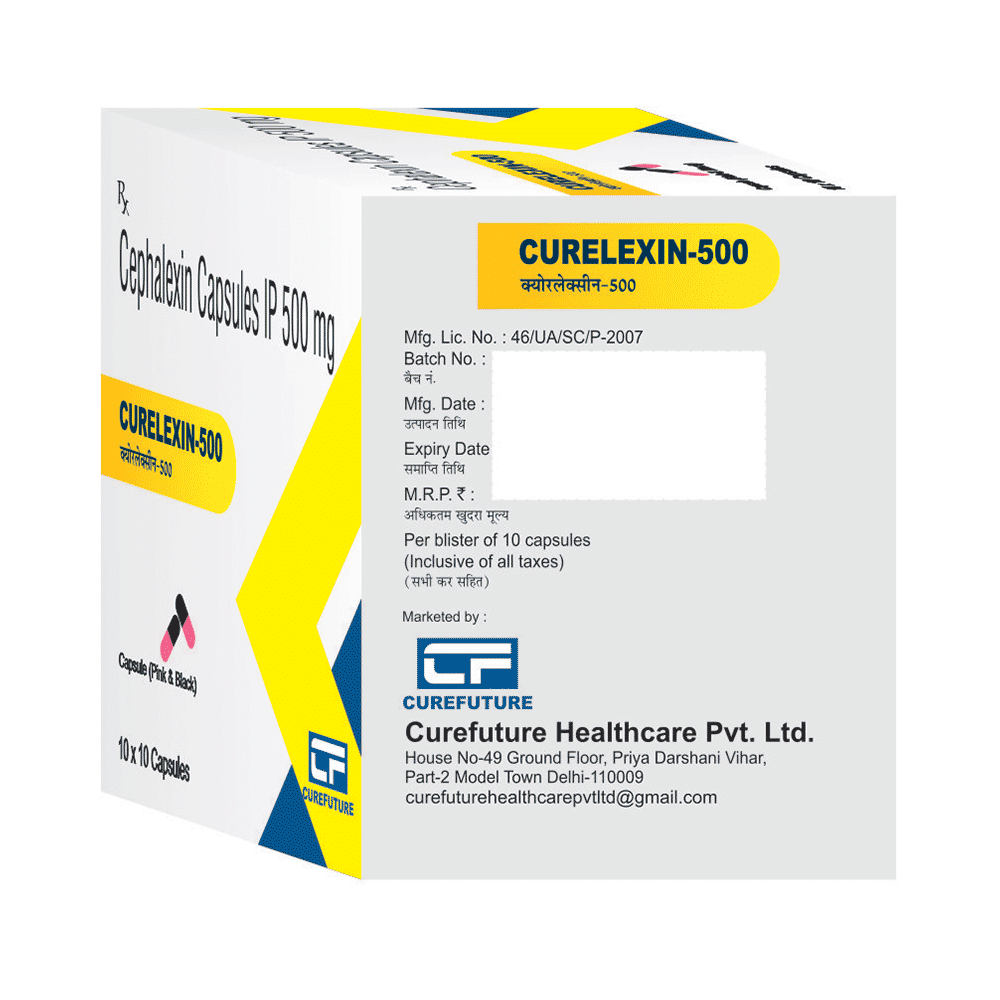 Curelexin 500 Capsule - Image 3