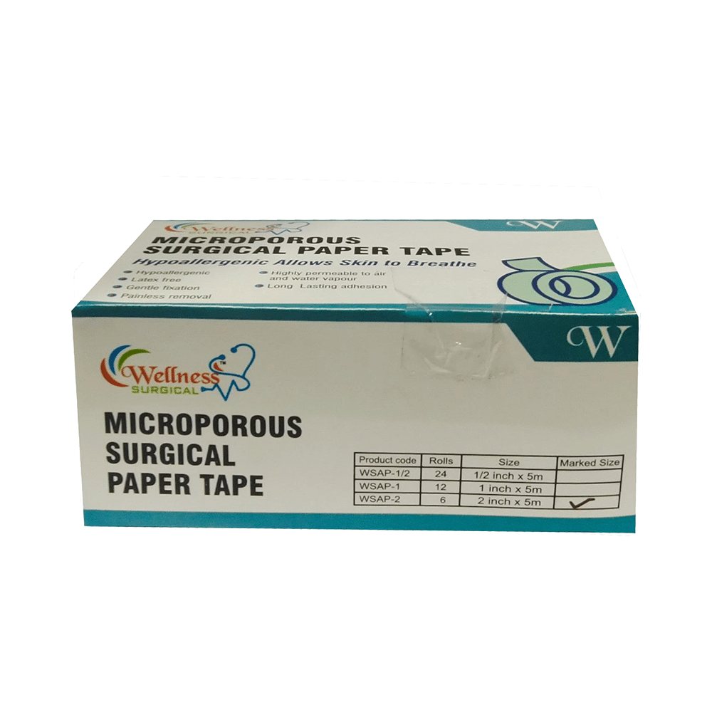 Wellness Surgical WSAP2 Microporous Paper Tape 2inch x 5m - Image 3