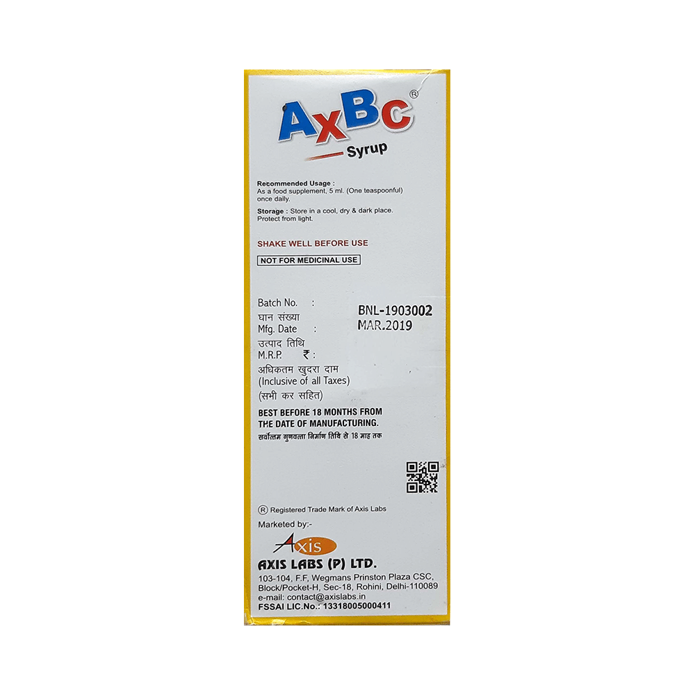 Axbc Syrup - Image 3