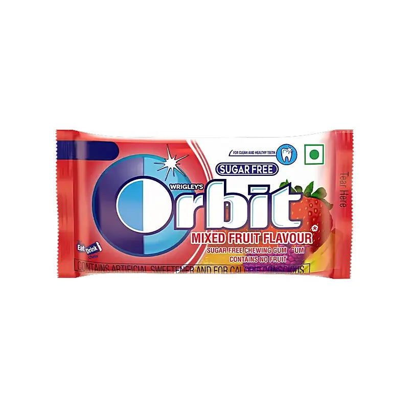 Orbit Mixed Fruit Chewing Gum Sugar Free - Image 1