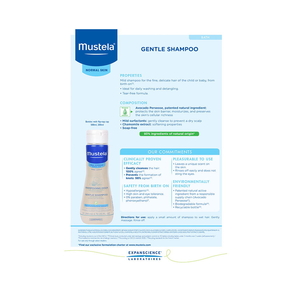 Mustela Gentle Shampoo - Image 5