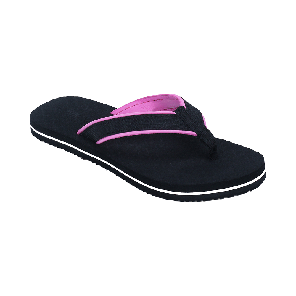 Doctor Extra Soft D 3 Women's Slippers with Bounce Back Technology Orthopaedic and Diabetic MCR Anti-skid Cushion Comfort Black Pink 8 - Image 6