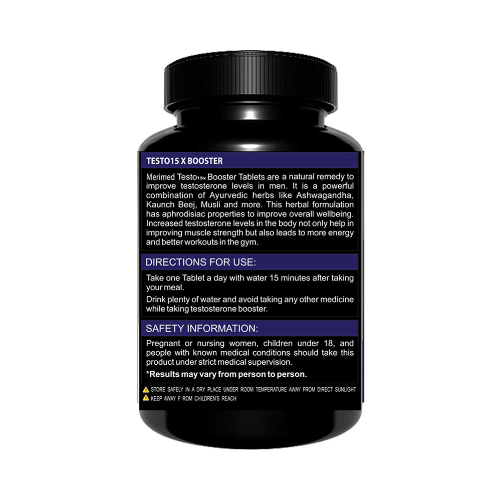 Merimed Testo 15X Booster Tablet - Image 2