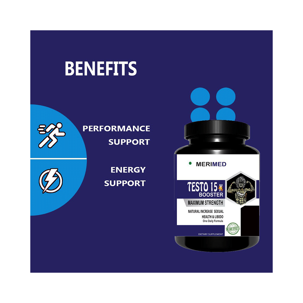 Merimed Testo 15X Booster Tablet - Image 6