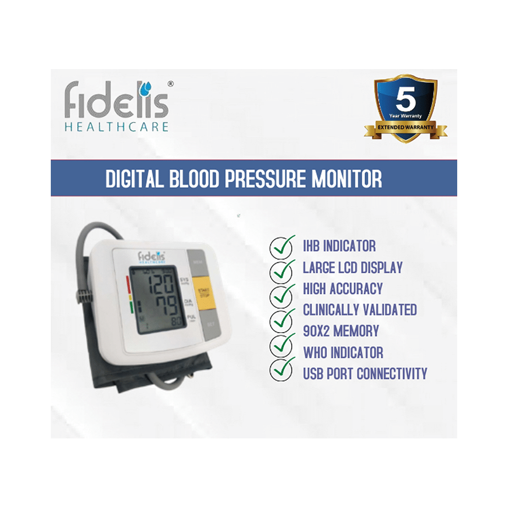 Fidelis Healthcare Digital Blood Pressure Monitor - Image 2