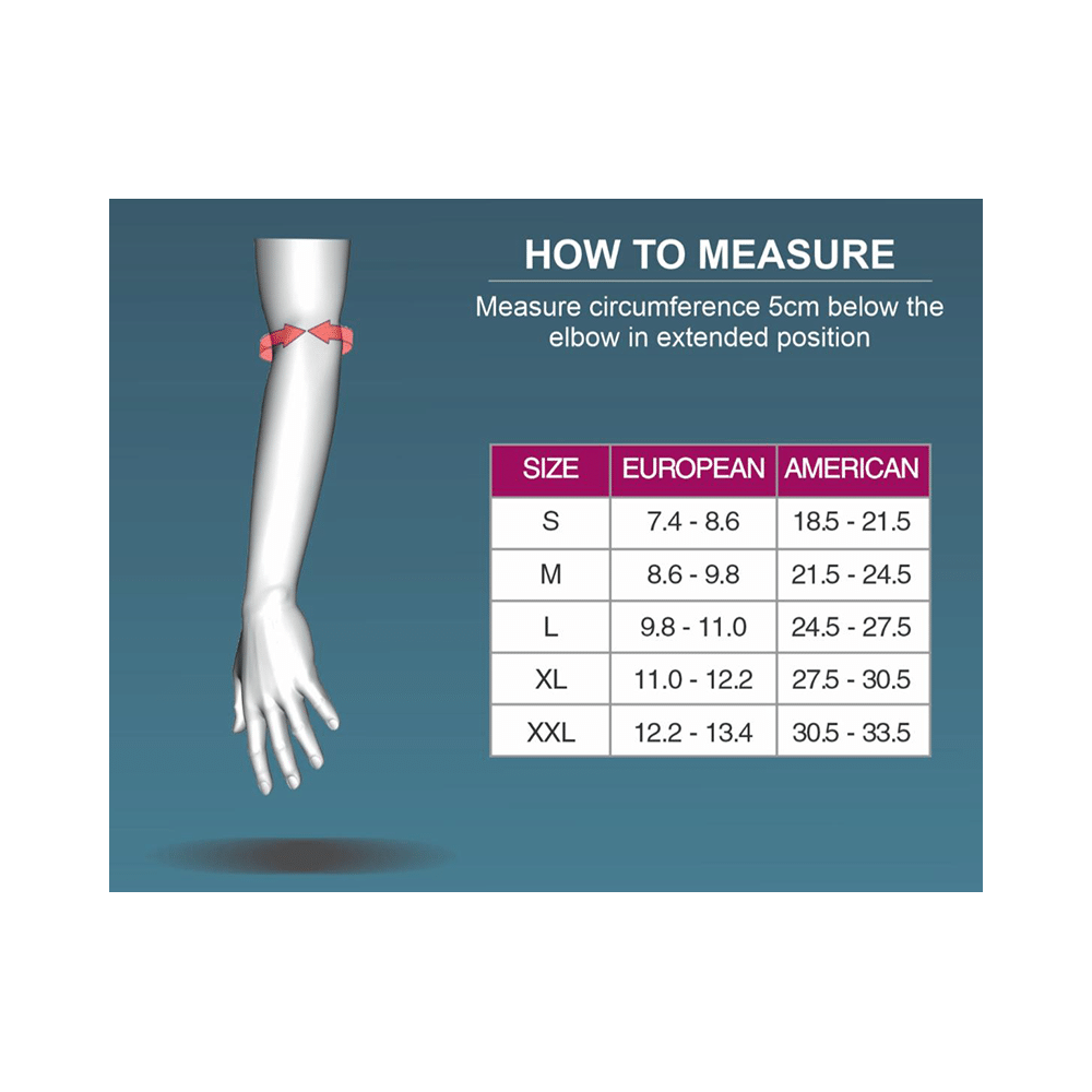 Haxor SilverAge Designer Elbow Support Black Small - Image 6